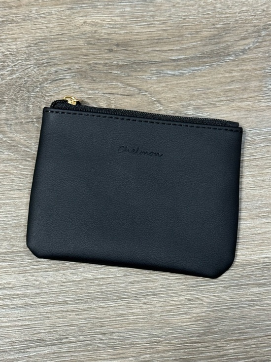 Chelmon Handbags - Chelmon Black Leather Coin Wallet, Pouch, Wallet NWT